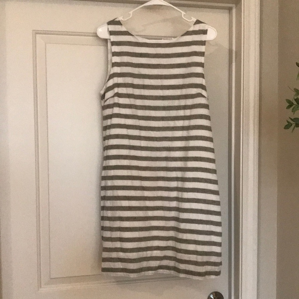 Striped Linen Dress